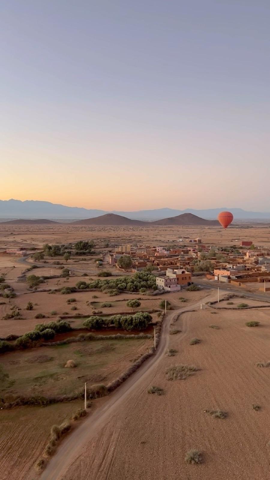 Maroc Montgolfière